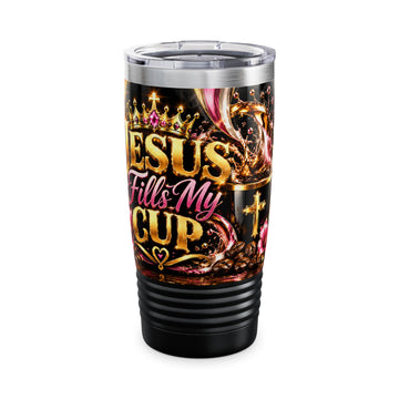 Jesus Fills My Cup 20oz Ringneck Tumbler