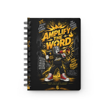 Amplify the Word Journal — Faith-Inspired Spiral Notebook