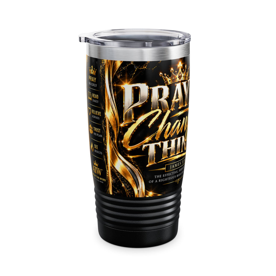Prayer Warrior Christian 20oz Travel Tumbler