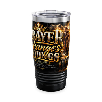Prayer Warrior Christian 20oz Travel Tumbler