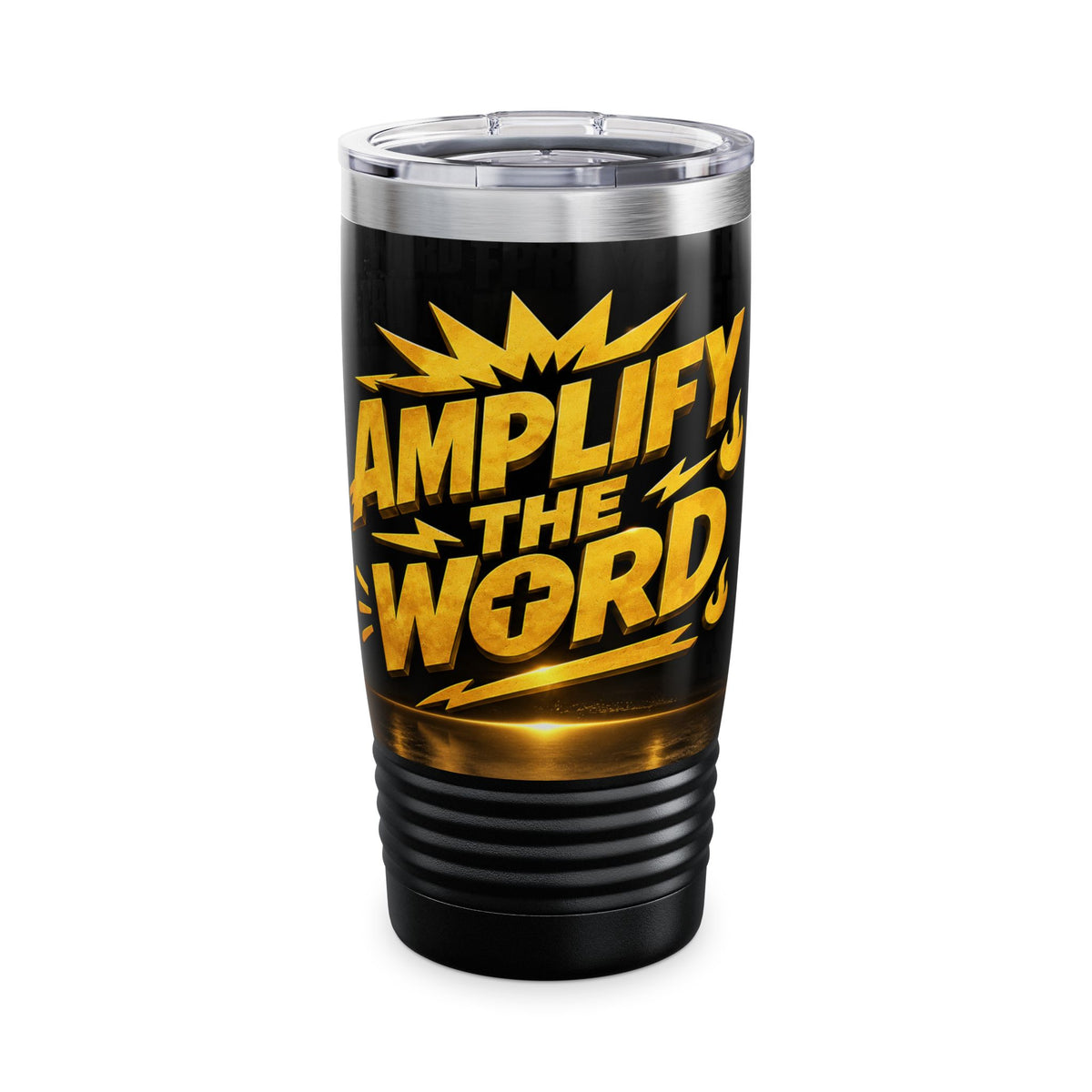 Tumbler — "Amplify the Word" 20oz Insulated Christian Travel Mug